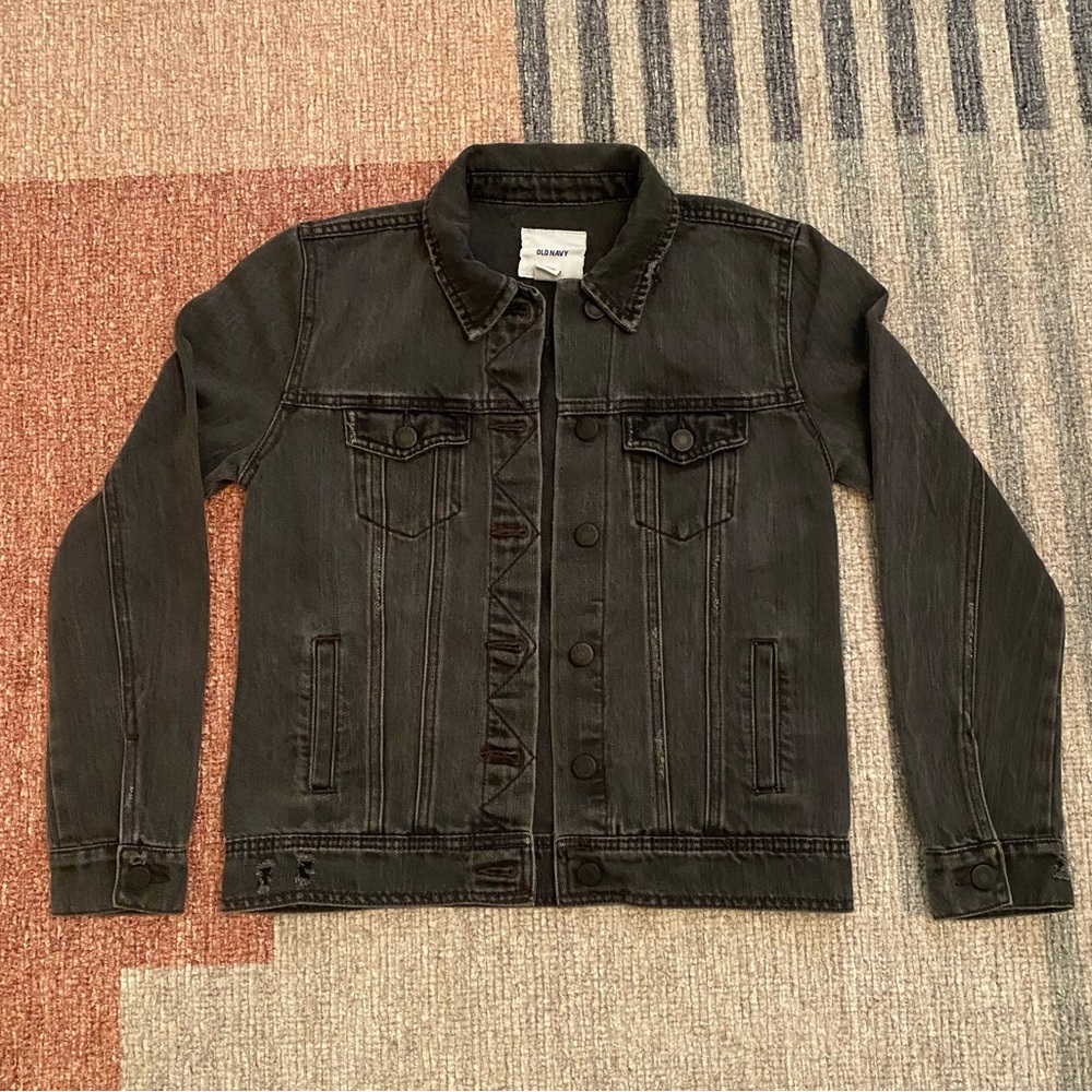 Old Navy Black Denim Jacket
